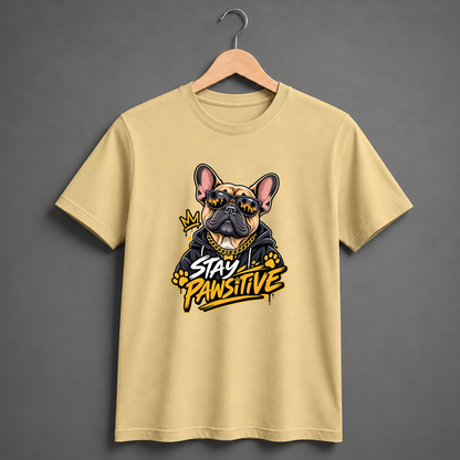 STAY PAWSITIVE - DOG TEE