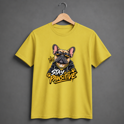 STAY PAWSITIVE - DOG TEE
