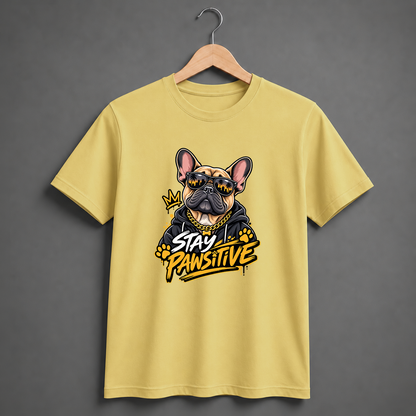 STAY PAWSITIVE - DOG TEE